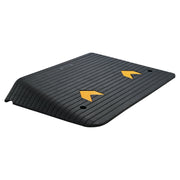 VEVOR Rubber Threshold Ramp, Rise Wheelchair Ramp Doorway, Recycled Rubber Power Curb Ramp Rated 33069 Lbs Load Capacity, Non-Slip Textured Surface Rubber Ramp For Wheelchair Car Scooter