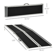 Multifold Wheelchair Ramp