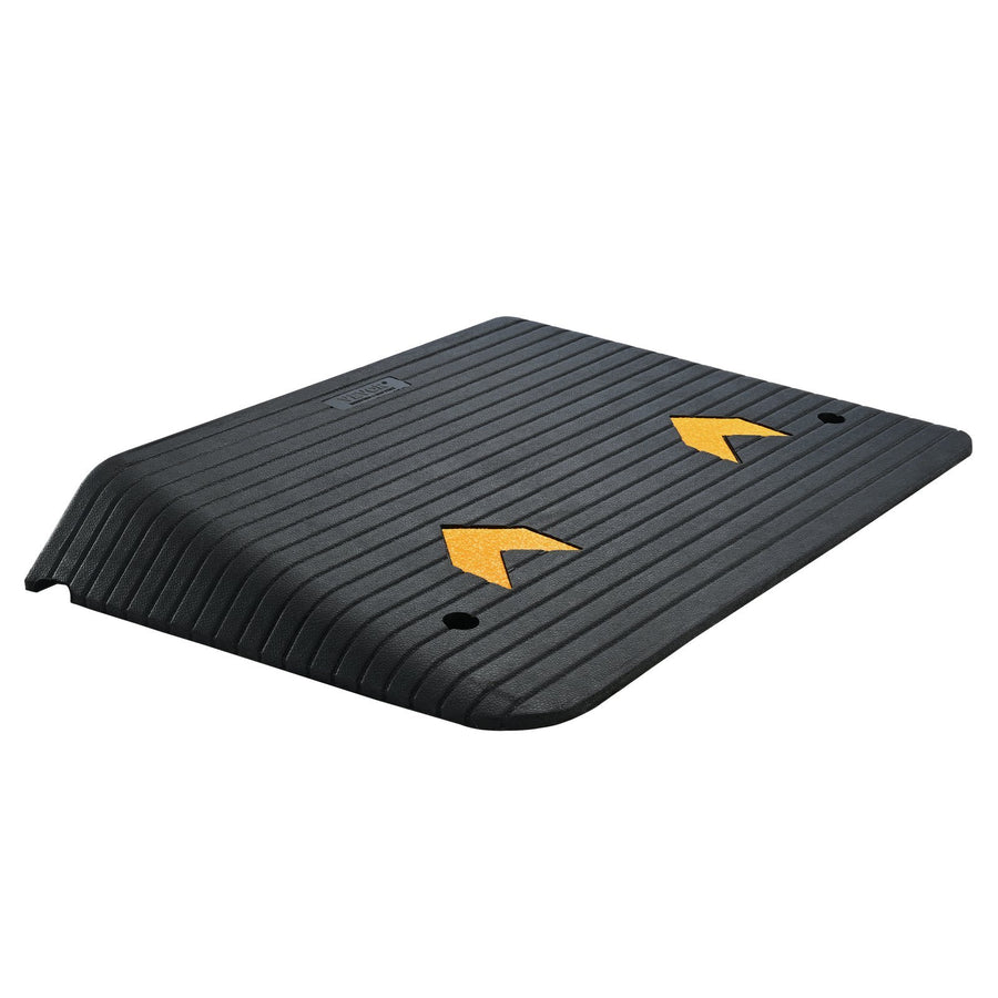 VEVOR Rubber Threshold Ramp, Rise Wheelchair Ramp Doorway, Recycled Rubber Power Curb Ramp Rated 33069 Lbs Load Capacity, Non-Slip Textured Surface Rubber Ramp For Wheelchair Car Scooter