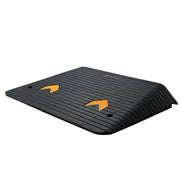 VEVOR Rubber Threshold Ramp, Rise Wheelchair Ramp Doorway, Recycled Rubber Power Curb Ramp Rated 33069 Lbs Load Capacity, Non-Slip Textured Surface Rubber Ramp For Wheelchair Car Scooter